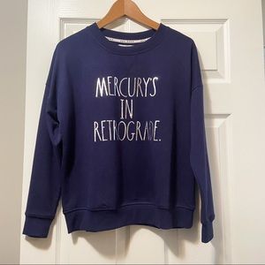 Rae Dunn MERCURY’S IN RETROGRADE Sweater, sweatshirt